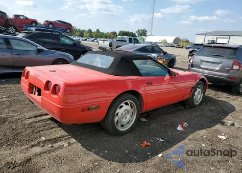 1995 Chevrolet Corvette из США, поврежденный, VIN 1G1YY32P9S5102502